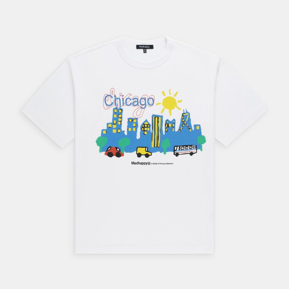 Madhappy Chicago exclusive limited edition T-Shirt UNISEX Size Small NWT